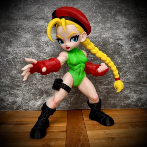 1ft 6in Cammy from Street fighter 6 walls