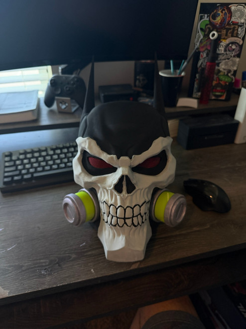 Absolute Batman Bane helmet fits heads up to 24" will have neon sides