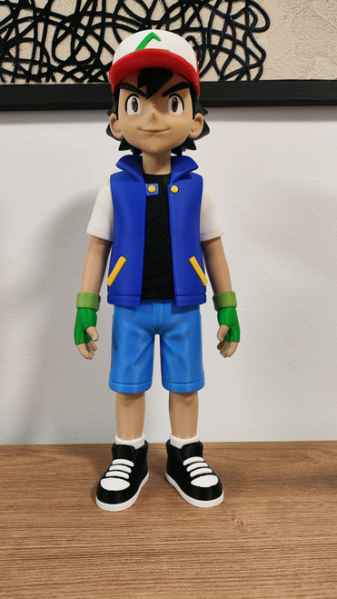 2ft 6in 30" ASH POKÉMON GOTTA CATCH THEM ALL yes 30" tall