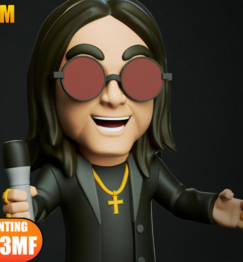 13" 1ft 1in OZZY OSBORNE bring down to 100% with base