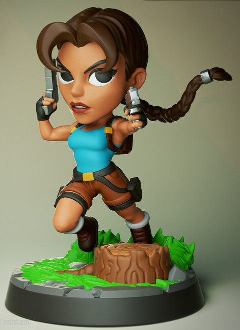 1ft 1in 13" Lara Croft tomb raider only change 