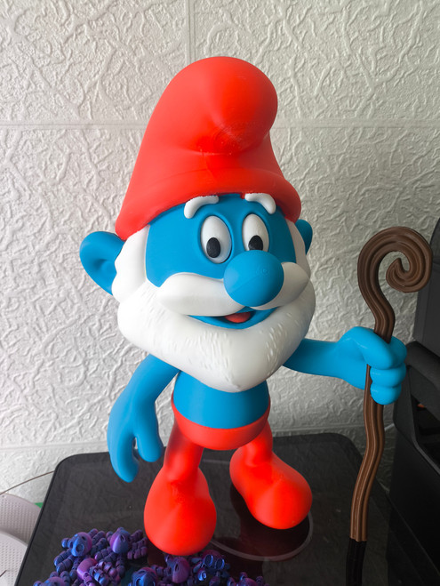 21" 1ft 9in Papa Smurf 259.99 3dCurioPrints 3dcurioprints.com 444895036048_BCB4