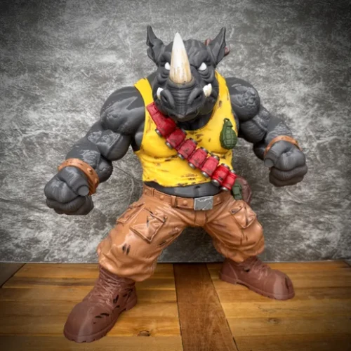 2ft Rocksteady from TMNT TEENAGE MUTANT NINJA TURTLES 24"  185%
