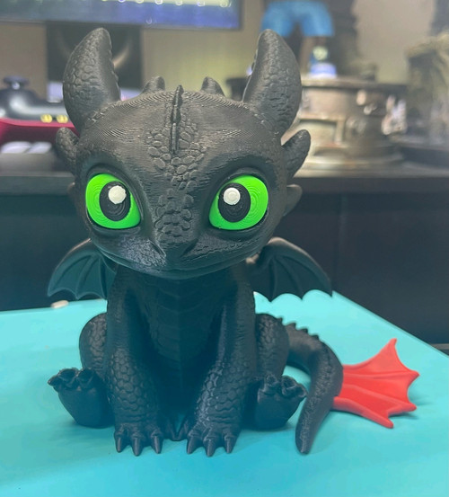 11" How to train your dragon toothless Mika version 
