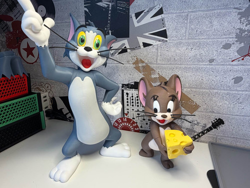 (2) pack 1ft 4in Tom 9" Jerry from Tom and Jerry made both 2x size 239.99 3dCurioPrints 3dcurioprints.com 444901343888_64F8