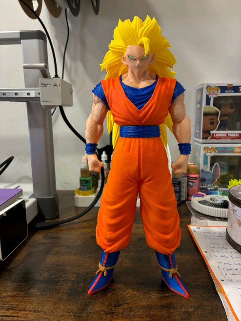 23"  Dragonball Z Goku super saiyan SSJ3 22.75