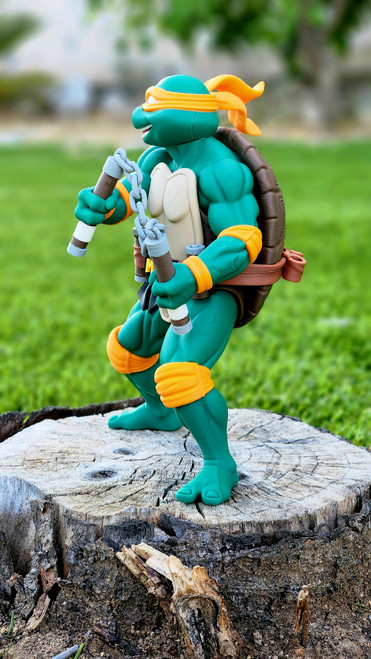 2ft 24" Michelangelo TMNT TEENAGE MUTANT NINJA TURTLES MASSIVE any props you glue 400%