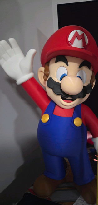 28" 2ft 4in Massive mario 500% Crystop81 edition 