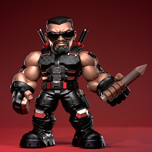 2ft Blade vampire bust statue 