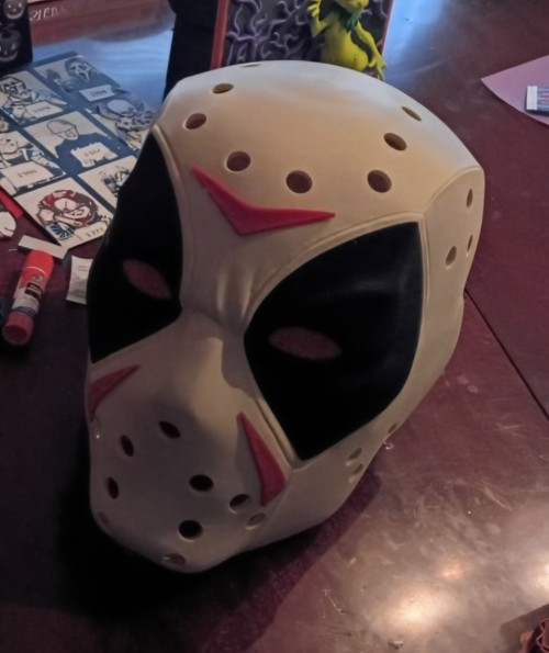 Jason-pool deadpool type helmet fits heads up to 24"