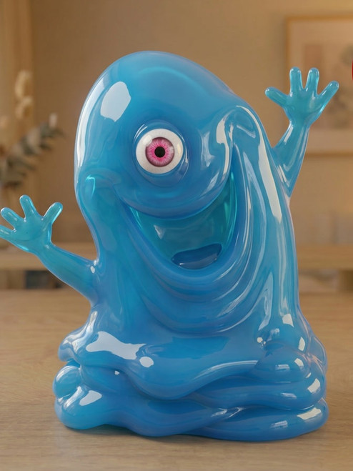 10" B.O.B from Monsters vs Aliens cyan 