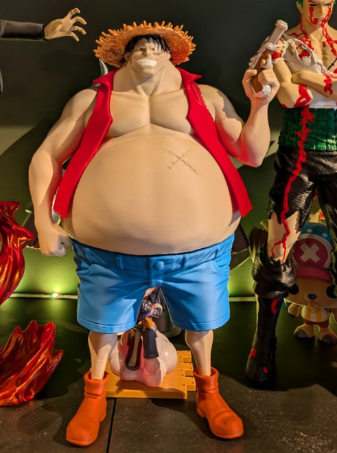 1ft 6in 18" One piece Fake Luffy–The “Real” Straw Hat Captain