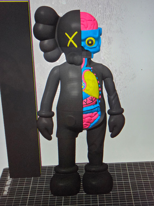 10" Kaws Dissected figure jordan nike 