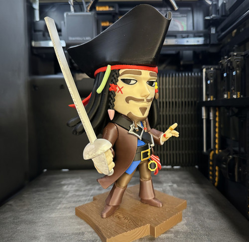 1ft 3in 15" Captain Jack Sparrow pirates of the Caribbean see changes