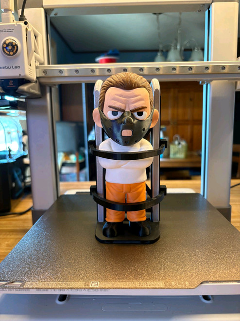 10" Hannibal lecter from the shining on prop it wheels