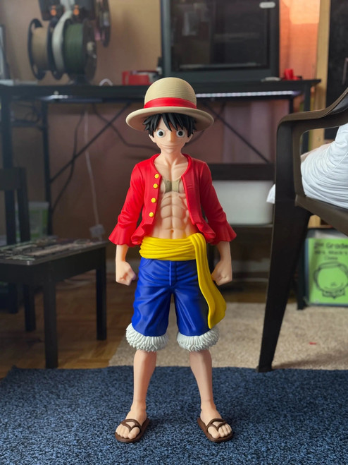 3ft 36" Monkey D. Luffy One Piece 699.99 3dCurioPrints 3dcurioprints.com 444840466842_6CAF