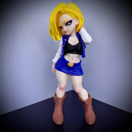 28" MASSIVE Dragonball Z 2ft 4in Android 18