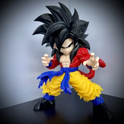 1ft 7in 19" Dragonball Z SSJ4 Super Saiyan  have to glue tail