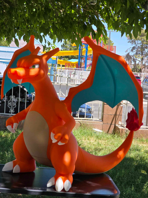 13" 1ft 1in Charizard pokemon huge with wings tail and wings you glue when receive 169.99 3dCurioPrints 3dcurioprints.com 444859612529_F28E