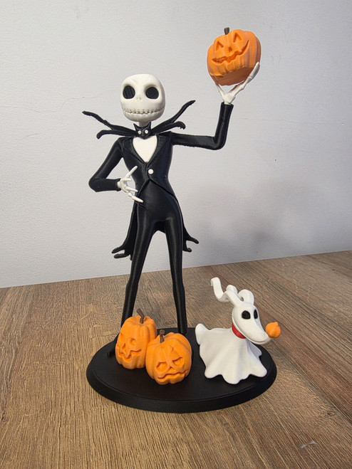 1ft 6in 18" Jack Skellington - Pumpkin King Nightmare before Christmas 6 walls