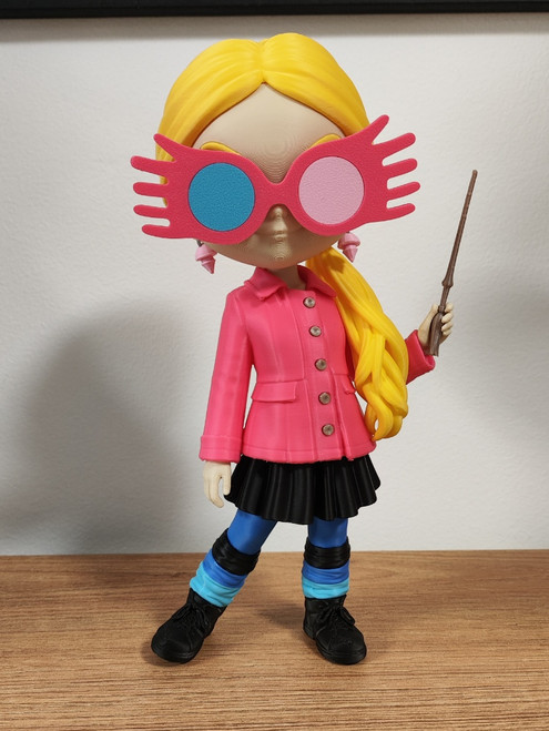 MASSIVE 2ft 3in 27" Harry Potter Luna Lovegood Pic is 9" making 300% 27"