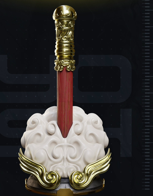 Warframe Wukong Prime helmet stand only stand
