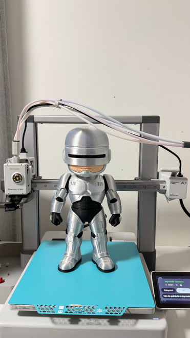 1ft Robocop light grey dark grey color 139.99 3dCurioPrints 3dcurioprints.com 444873862677_8C34_!