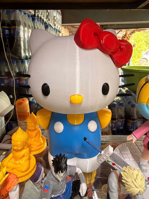 16" 1ft 4in Hello Kitty collectible Figure 219.99 3dCurioPrints 3dcurioprints.com 444806646989_BF98