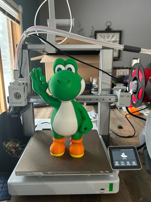1ft 1in Yoshi 13 Inch Super Mario Collectible Toy 129.99 3dCurioPrints 3dcurioprints.com 444830022042_5C07