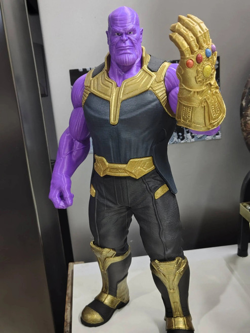 22 Inch Thanos Marvel Villain Action Figure 229.99 3dCurioPrints 3dcurioprints.com 444830200955_51FA