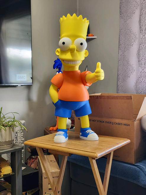 20" 1ft 8in Bart Simpson blue shorts either orange or red top 209.99 3dCurioPrints 3dcurioprints.com 444833962066_AA5B_!
