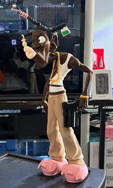 21 Inch Loc Dog Figurine From Dont Be A Menace To South Central While Drinking 179.99 3dCurioPrints 3dcurioprints.com 444428497716_4FE5