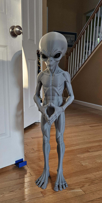 3ft Alien Medical Prop Horror Collectible Figure all pieces you glue everything your end 269.99 3dCurioPrints 3dcurioprints.com 444038069289_926C-1_F79C_!