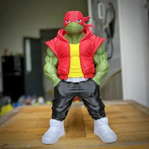 Raphael TMNT Urban Version 23 in Statue Bust 229.99 3dCurioPrints 3dcurioprints.com 442961511056_3917
