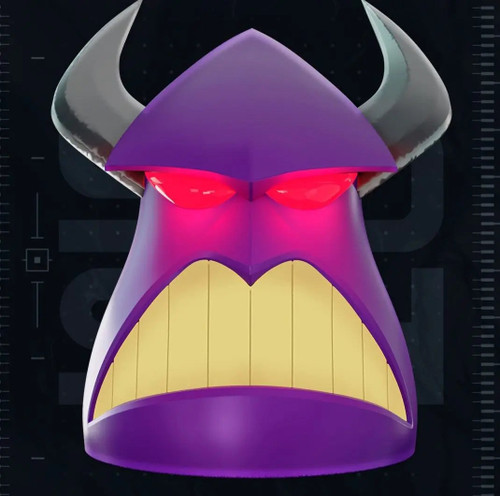 Evil Emperor Zurg Mask Helmet Up To 24 Inch Head Toy Story Buzz Lightyear Villain 199.99 3dCurioPrints 3dcurioprints.com 443671641129_E8BB