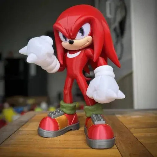 19" Inch Knuckles Bust Statue From Sonic The Hedgehog 189.99 3dCurioPrints 3dcurioprints.com 443790843249_2EC5