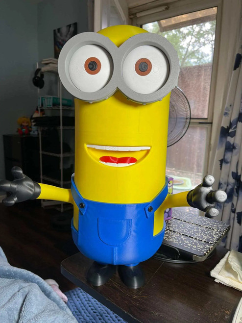 Kenny from Despicable Me 24-inch Minions Figure | Display Statue 199.99 3dCurioPrints 3dcurioprints.com 442928196486_9DA1