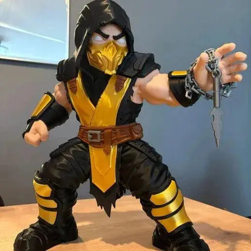 16-inch Scorpion from Mortal Kombat Collectible Figure 159.99 3dCurioPrints 3dcurioprints.com 442949903320_7E20