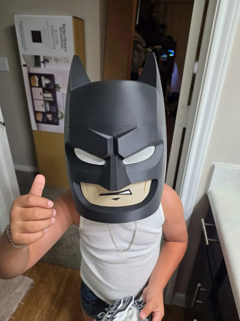 Lego vigilante full size mask with magnets 1 size you pick mouth fits heads up to 24" 99.99 3dCurioPrints 3dcurioprints.com 442713003131_2341