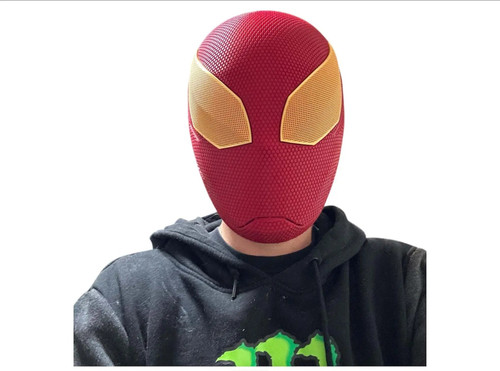 Iron Spider-Man Mask Helmet - Wearable 3D-Printed Red & Gold Cosplay Prop 99.99 3dCurioPrints 3dcurioprints.com 442714049414_2FC3
