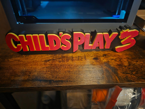 12" Childs Play 3 Horror Movie Prop - Ready to Ship 37.99 3dCurioPrints 3dcurioprints.com 442090420306_87F0
