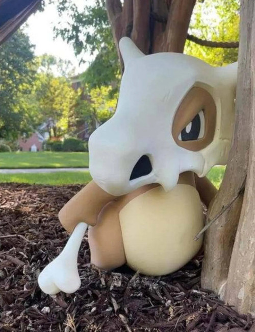 Full Size Large 1ft 3in Cubone Figure | 3dCurioPrints 299.99 3dCurioPrints 3dcurioprints.com 441529761137_FE3C