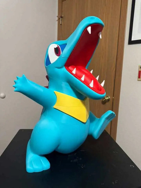 Large 1ft 6in Anime 0158 Totodile colored not painted Life Size | 3dCurioPrints 299.99 3dCurioPrints 3dcurioprints.com 441530484655_111C