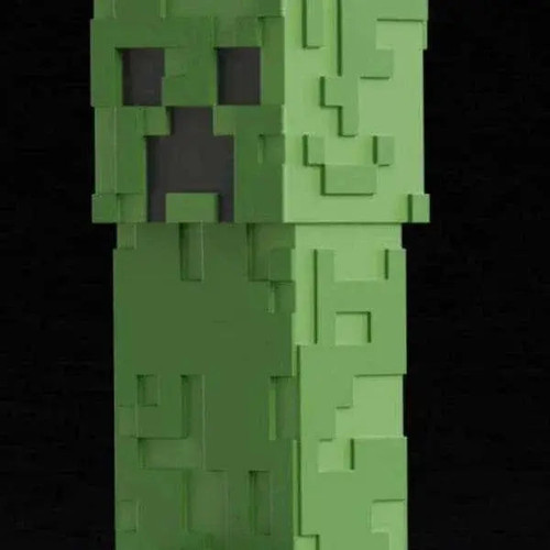 Large Minecraft-Style 3ft Statue Bust – Made to Order 999.99 3dCurioPrints 3dcurioprints.com 441501738271_335C
