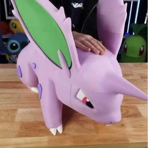 Full Size 1 ft 6 in Nidoran Bust Figure | 3dCurioPrints