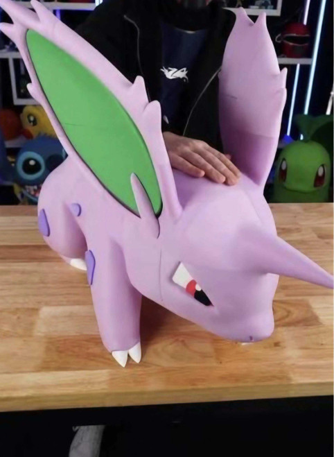 Full Size 1 ft 6 in Nidoran Bust Figure | 3dCurioPrints