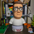 1ft Hank Hill King Of The Hill Bust Strickland Propane 3dCurioPrints 3dcurioprints.com New 129.99 