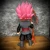 2ft Massive black goku dragonball z you glue in prop due to shipping 