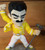 1ft 4in 16in Freddy Mercury on stand large will have red stipe all colors