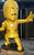16" 1ft 4in Gold Iron Man gold eyes early days marvel suit
